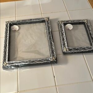 Vintage Black & Lace Frames